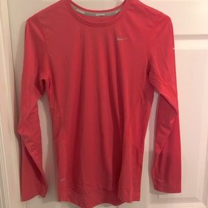 Nike Dri-Fit Long Sleeve Running Top Size S